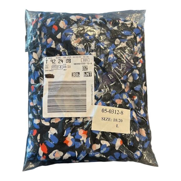 NWT Roamans Slinky Knit V Neck Fit and Flare Dress Size Large - Picture 9 of 9